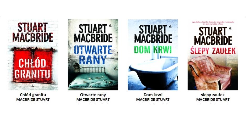 Stuart MacBride – seria książek Logan McRae